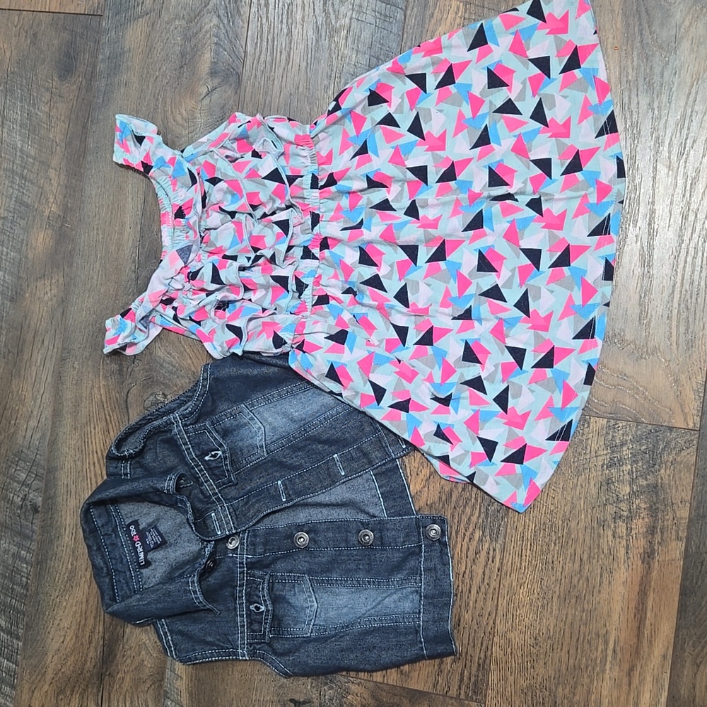 Limited Too Toddler Girls Dress w/Vest